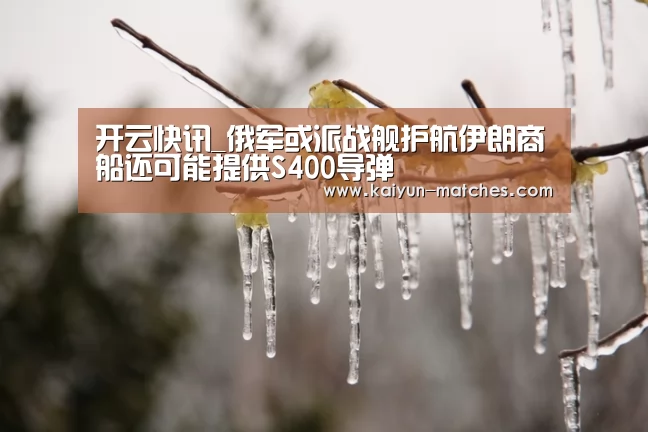 开云快讯_俄军或派战舰护航伊朗商船还可能提供S400导弹(图3) 开云快讯